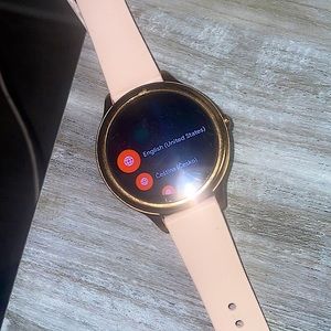 Fossil gen 5 Smart watch with silicone strap – charger included